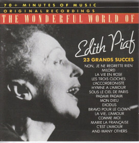 Edith Piaf: The Wonderful World Of Edith Piaf-23 Grands Succes CD Käyt