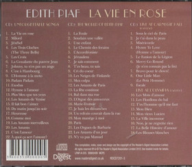 Edith Piaf: La Vie En Rose 3CD (Käyt)