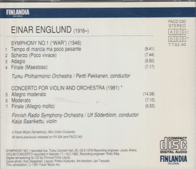 Einar Englund: Symphony No.1 