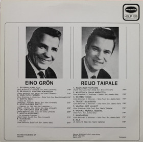 Eino Grön / Reijo Taipale: 16 tangoa LP (Käyt)