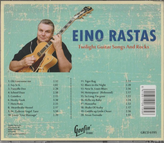 Eino Rastas: Twilight Guitar Songs And Rocks CD (Käyt)