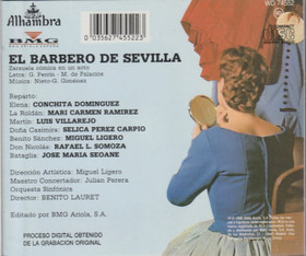 Perrín / Palacios / Nieto / Lauret: El Barbero De Sevilla CD (Käyt)