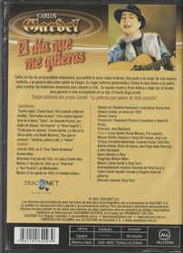 Carlos Gardel: El dia que me quieras DVD (Käyt)