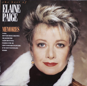 Elaine Paige: Best Of - Memories LP (Käyt)