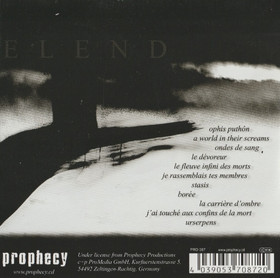 Elend: A World In Their Screams CD (Käyt. Promo)