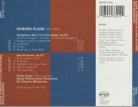 Elgar / Jones / Sir Charles Mackerras: Symphony No. 2 /Sea Pictures CD