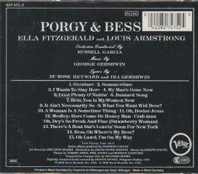 Ella Fitzgerald & Louis Armstrong: Porgy & Bess CD (Käyt)