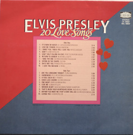 Elvis Presley: 20 Love Songs LP (Käyt)