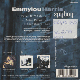 Emmylou Harris: Spyboy CDs (Käyt)