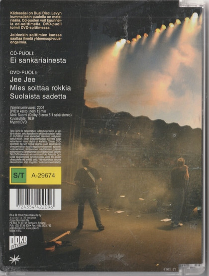 Eppu Normaali: Ei sankariainesta CD, DVD (Käyt. Dual Disc)