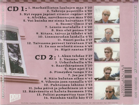 Eppu Normaali: Repullinen hittejä 2CD (Käyt)