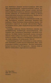 Erik Tawaststjerna: Jean Sibelius 2. K3+ (Käyt)