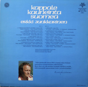 Erkki Junkkarinen: Kappale kauneinta Suomea LP (Käyt)