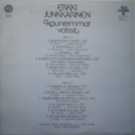Erkki Junkkarinen: Kauneimmat valssit LP (Käyt)