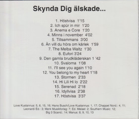 Erna Tauro tillsammans med Bo Andersson: Skynda Dig älskade...CD Käyt