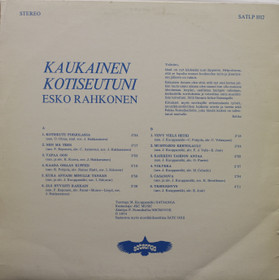 Esko Rahkonen: Kaukainen kotiseutuni LP (Käyt)