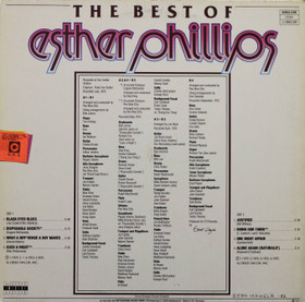 Esther Phillips: The Best Of LP (Käyt)