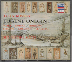 Tchaikovsky / Sir Georg Solti: Eugene Onegin 2CD Box (Käyt)