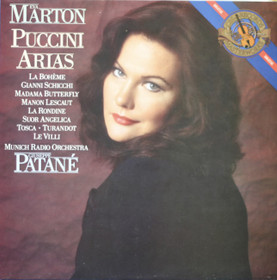 Éva Marton / Munich Radio Orchestra / Patanè: Puccini Arias LP (Käyt)