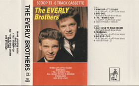 Everly Brothers: Scoop 33 - 6 Track Cassette MC (Käyt)
