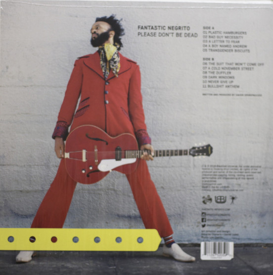 Fantastic Negrito: Please Don't Be Dead LP (Käyt. Keltainen vinyyli)