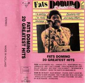 Fats Domino: 20 Greatest Hits MC (Käyt)