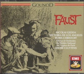 Gounod / André Cluytens: Faust 3CD (Käyt)