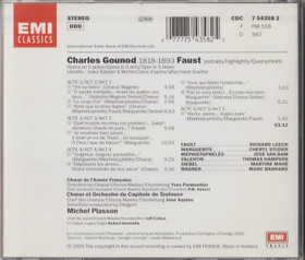Gounod: Faust (Extraits / Highlights / Querschnitt) CD (Käyt)
