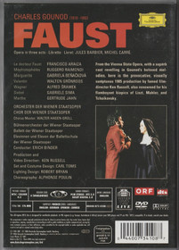 Gounod / Araiza / Beňačková / Raimondi / Binder: Faust 2xDVD (Käyt)