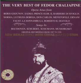 Feodor Chaliapin: The Great Recordings CD (Käyt)