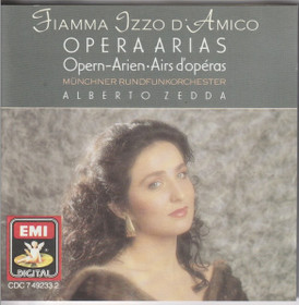 Fiamma Izzo D'Amico: Opera Arias CD (Käyt)