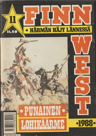 Finn West 11/1988 - Punainen lohikäärme K3 (Käyt)