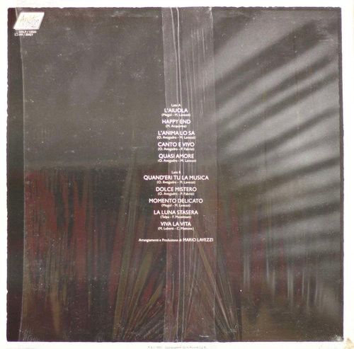 Fiorella Mannoia: Momento Delicato LP (Käyt)