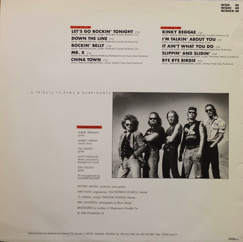 Flashbacksliders: Let's Go Rockin' Tonight LP (Käyt)