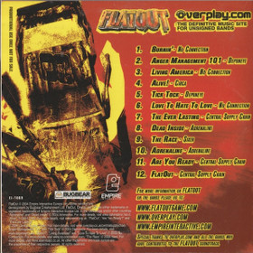 V/A: Burning' Music To Crash Cars To Flatout CD (Käyt)