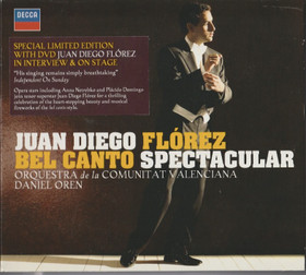 Juan Diego Florez: Bel Canto Spectacular CD+DVD (Käyt)