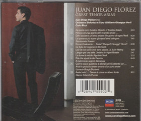Juan Diego Flórez / Carlo Rizzi: Great Tenor Arias CD (Käyt)