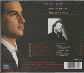 Juan Diego Flórez / Riccardo Chailly: Rossini Arias CD (Käyt)