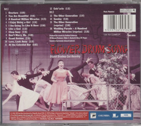 Rodgers & Hammerstein: Flower Drum Song CD (Käyt)