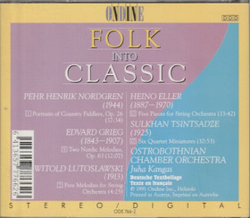 Ostrobothnian Chamber Orchestra / Juha Kangas: Folk Into Classic CD 
