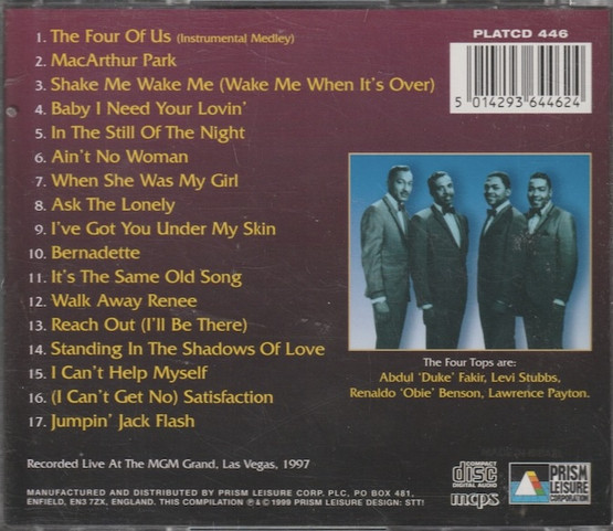 Four Tops: The Four Tops Collection CD (Käyt)