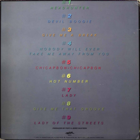 Foxy: Hot Numbers LP (Käyt)