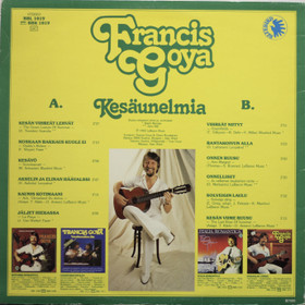 Francis Goya: Kesäunelmia LP (Käyt)