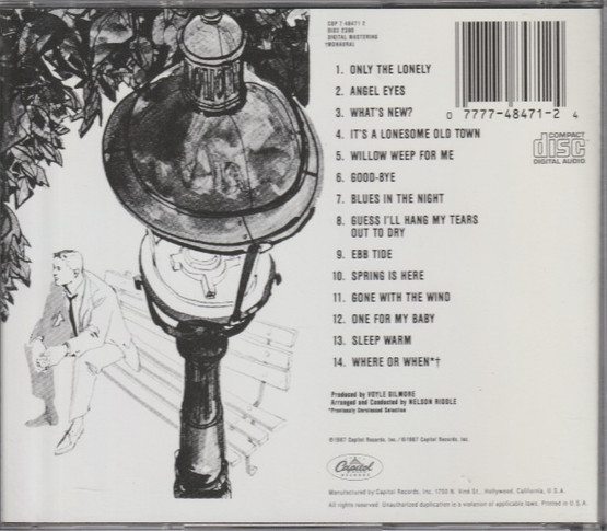 Frank Sinatra: Frank Sinatra Sings For Only The Lonely CD (Käyt)