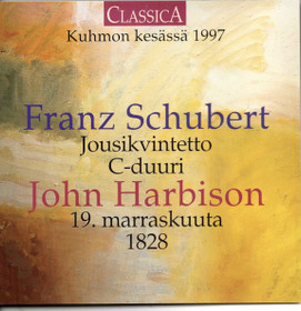 Franz Schubert / John Harbison: Kuhmon kesässä CD (Käyt)