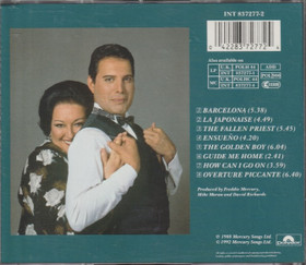 Freddie Mercury & Montserrat Caballé: Barcelona CD (Käyt)