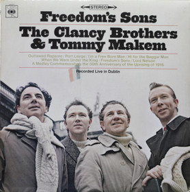 Clancy Brothers & Tommy Makem: Freedom's Sons LP (Käyt)
