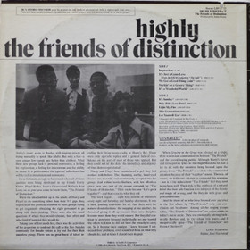 Friends Of Distinction: Highly Distinct LP (Käyt)
