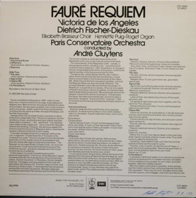 Gabriel Fauré: Requiem LP (Käyt)