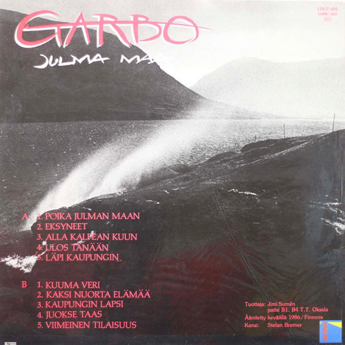 Garbo: Julma maa LP (Käyt)